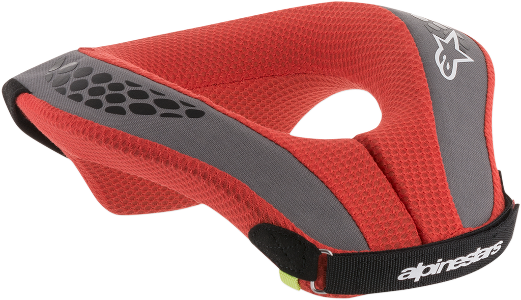 ALPINESTARS Youth Sequence Neck Roll - Black/Red - L/XL