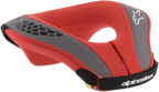 ALPINESTARS Youth Sequence Neck Roll - Black/Red - L/XL