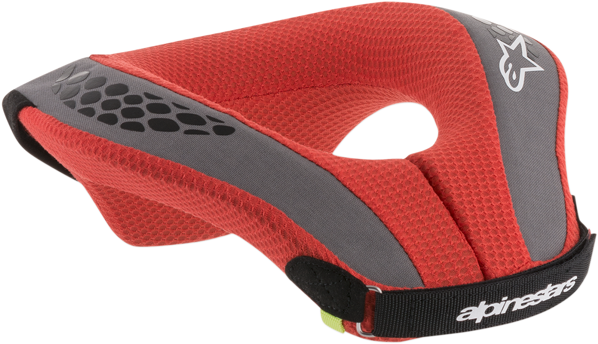 ALPINESTARS Youth Sequence Neck Roll - Black/Red - L/XL