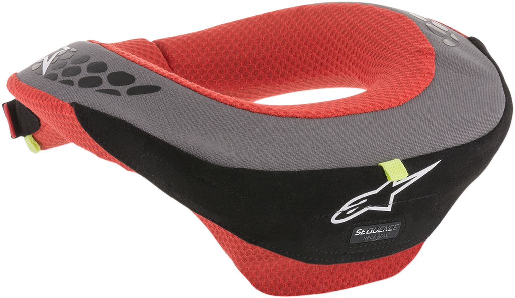 ALPINESTARS Youth Sequence Neck Roll - Black/Red - L/XL