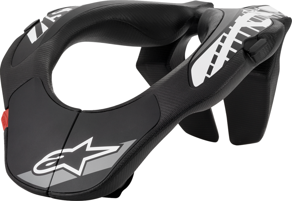 ALPINESTARS Youth Neck Support - Black/White - One Size