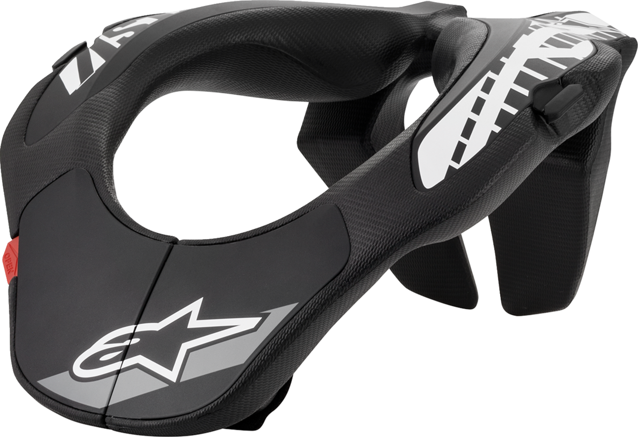 ALPINESTARS Youth Neck Support - Black/White - One Size