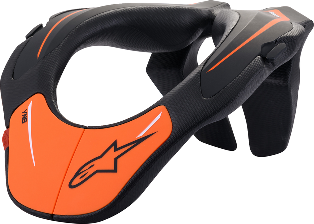 ALPINESTARS Youth Neck Support - Black/Orange - One Size