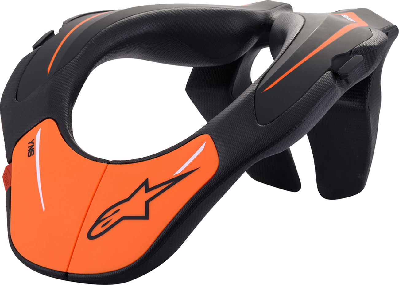 ALPINESTARS Youth Neck Support - Black/Orange - One Size