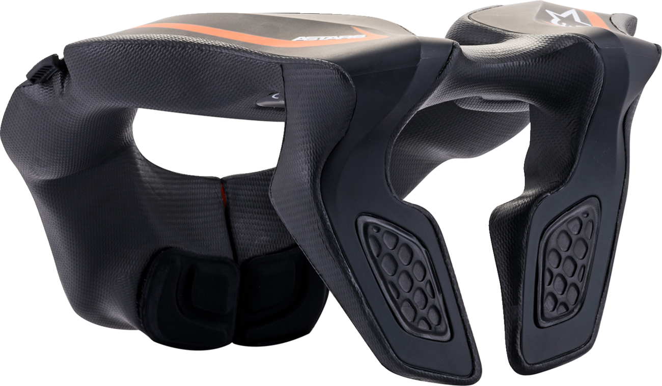 ALPINESTARS Youth Neck Support - Black/Orange - One Size
