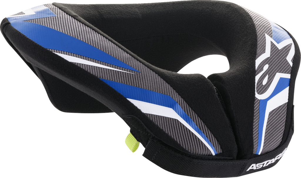 ALPINESTARS Youth Sequence Neck Roll - Black/Anthracite/Orange - L/XL