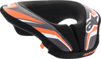 ALPINESTARS Youth Sequence Neck Roll - Black/Anthracite/Orange - L/XL