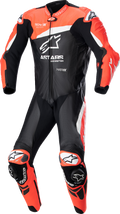 GP Plus v4 Leather Suit - Black/Red Fluo/White - US 46 / EU 56 (1)