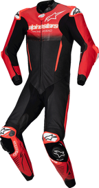 Alpinestars GP-R7 1-PC Leather Suit - Black/Mid Red