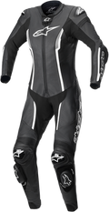 Stella Missile v2 1-Piece Leather Suit - Black/White - US 6 / EU 42 (1)