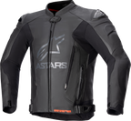 GP Plus v4 Leather Jacket - Black/Black - US 38 / EU 48 (1)