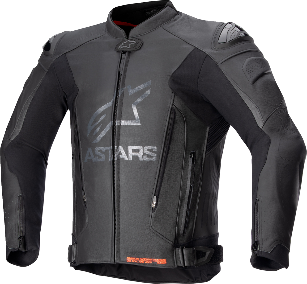 Alpinestars GP Plus v4 Leather Jacket - Black/Black