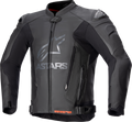 GP Plus v4 Leather Jacket - Black/Black - US 46 / EU 56 (1)