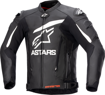 GP Plus v4 Leather Jacket - Black/White - US 38 / EU 48 (1)
