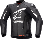 Alpinestars GP Plus v4 Leather Jacket - Black/White