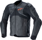 Atem v5 Leather Jacket - Black - US 38 / EU 48 (1)