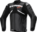 Atem v5 Leather Jacket - Black/White - US 42 / EU 52 (1)