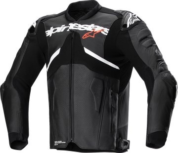 Atem v5 Leather Jacket - Black/White - US 42 / EU 52 (1)
