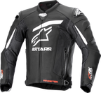 Alpinestars GP Plus R v4 Rideknit® Leather Jacket - Black/White