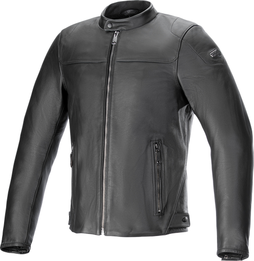 Blacktrack Leather Jacket - Black - 3XL (1)