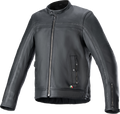 Dyno Leather Jacket - Black/Black - XL (1)