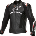 Missile v3 Ignition Leather Jacket - Black/White - US 44 / EU 54 (1)