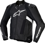 Alpinestars Missile v3 Leather Jacket - Black/White