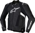 Missile v3 Leather Jacket - Black/White - US 42 / EU 52 (1)
