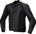 Faster v3 Airflow Leather Jacket - Black/Black - US 44 / EU 54 (1)