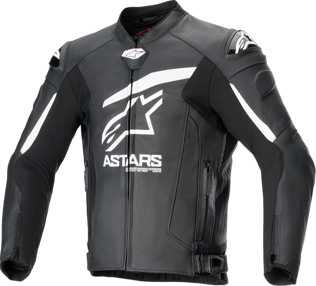 GP Plus R v4 Airflow Leather Jacket - Black/White - US 38 / EU 48 (1)