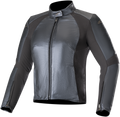 ALPINESTARS Stella Vika v2 Leather Jacket - Blue - US 4 / EU 40