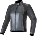 ALPINESTARS Stella Vika v2 Leather Jacket - Blue - US 4 / EU 40