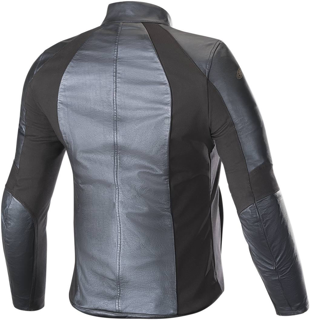 ALPINESTARS Stella Vika v2 Leather Jacket - Blue - US 4 / EU 40
