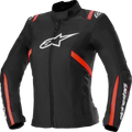 ALPINESTARS Stella T-SPS v2 WP Jacket - Black/White/Red Fluo - XL