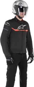 ALPINESTARS T-SP S Waterproof Jacket - Black/Red Fluo - Small
