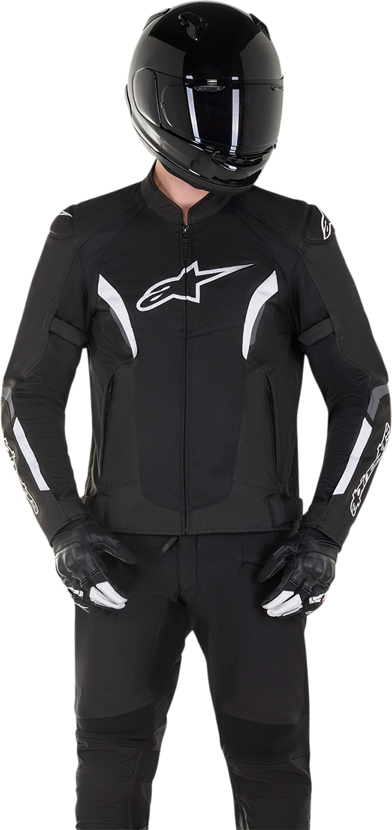 ALPINESTARS AST v2 Air Jacket - Black/White - 3XL