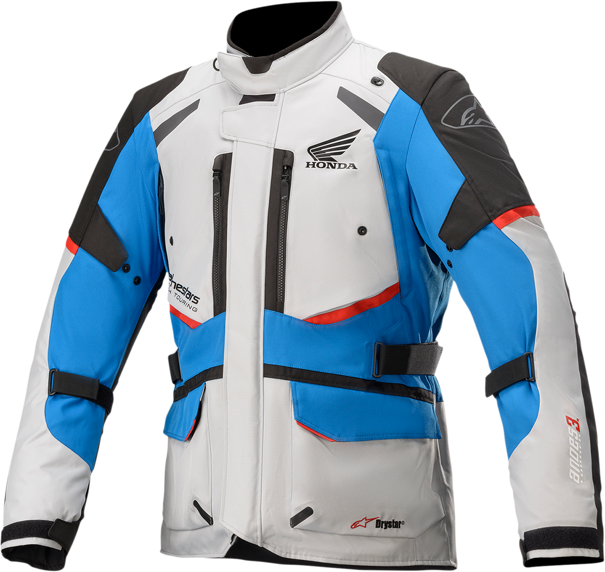 Honda Andes v3 Drystar® Jacket - Gray/Blue/Red - Small (1)