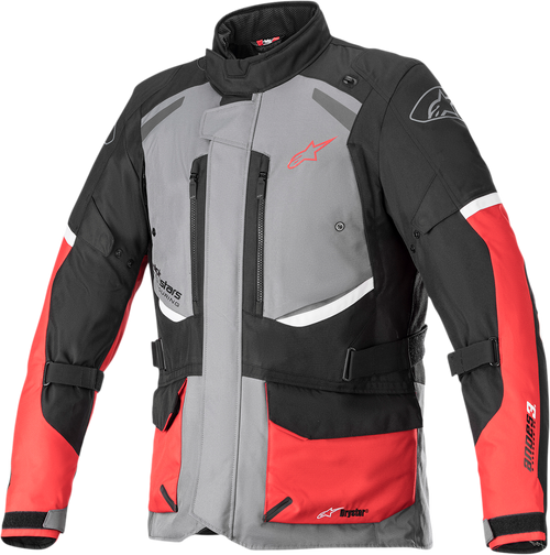 Andes v3 Jacket - Dark Gray/Black/Bright Red - Large (1)