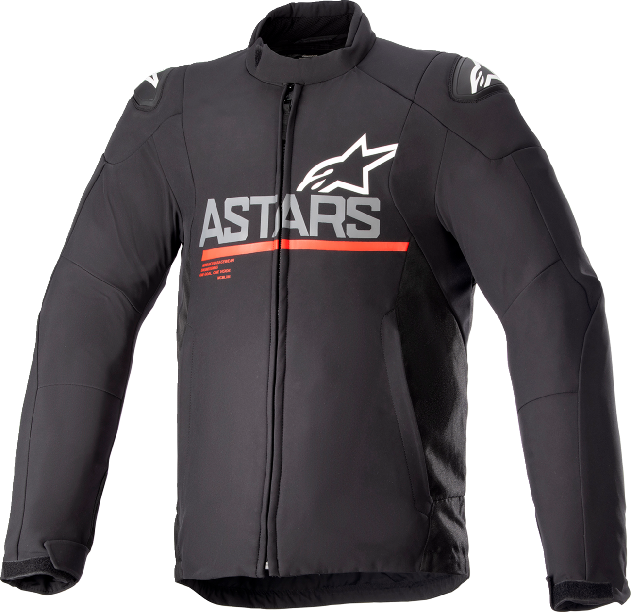 Alpinestars SMX Waterproof Jacket - Black/Dark Gray/Bright Red