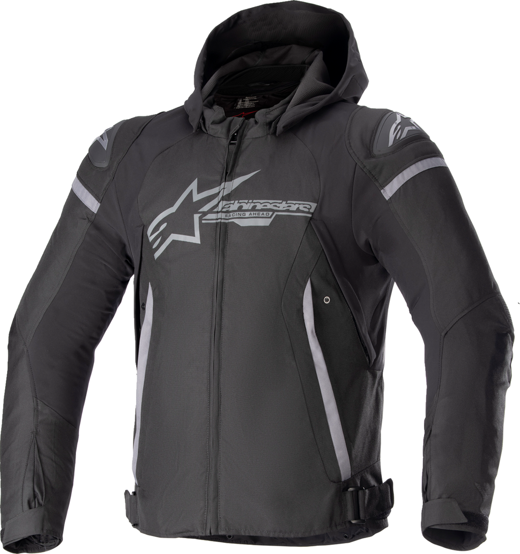 Zaca Waterproof Jacket - Black/Dark Gray - Medium (1)
