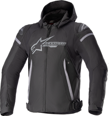 Zaca Waterproof Jacket - Black/Dark Gray - Medium (1)