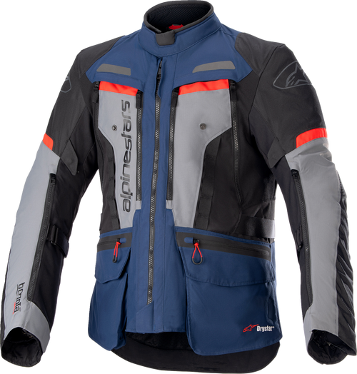 Bogota Pro Drystar® Jacket - Dark Blue/Black/Bright Red - Large (1)