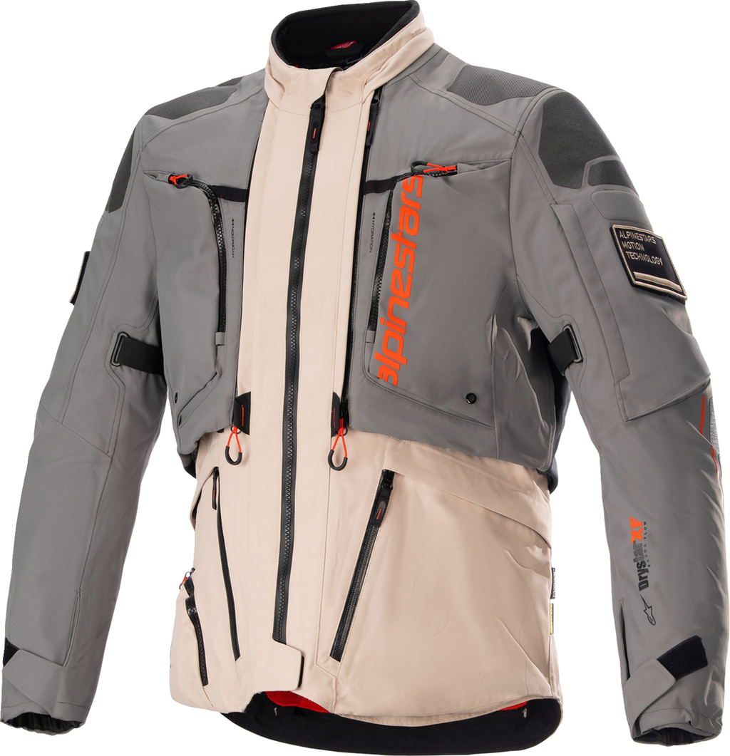 AMT-10R Drystar® XF Jacket - Fur Gray/Pale Brown/Spicy Orange - XL (1)
