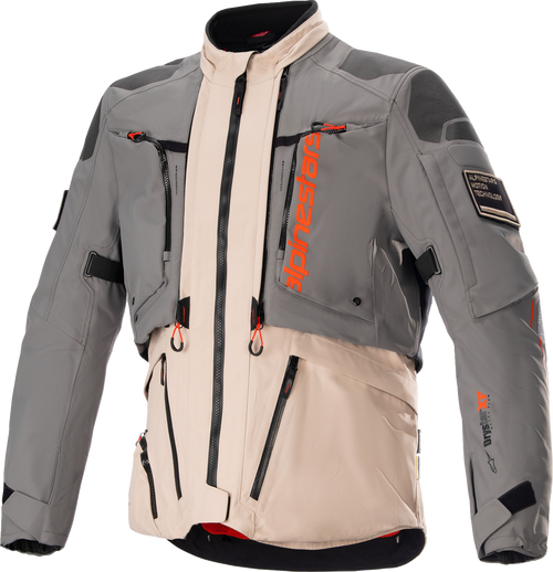 AMT-10R Drystar® XF Jacket - Fur Gray/Pale Brown/Spicy Orange - XL (1)