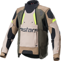 Halo Drystar® Jacket - Black/Sand/Yellow - Medium (1)