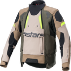 Halo Drystar® Jacket - Black/Sand/Yellow - Medium (1)