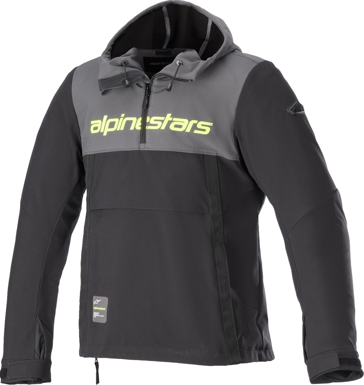 ALPINESTARS Sherpa Jacket - Black/Gray/Yellow - XL