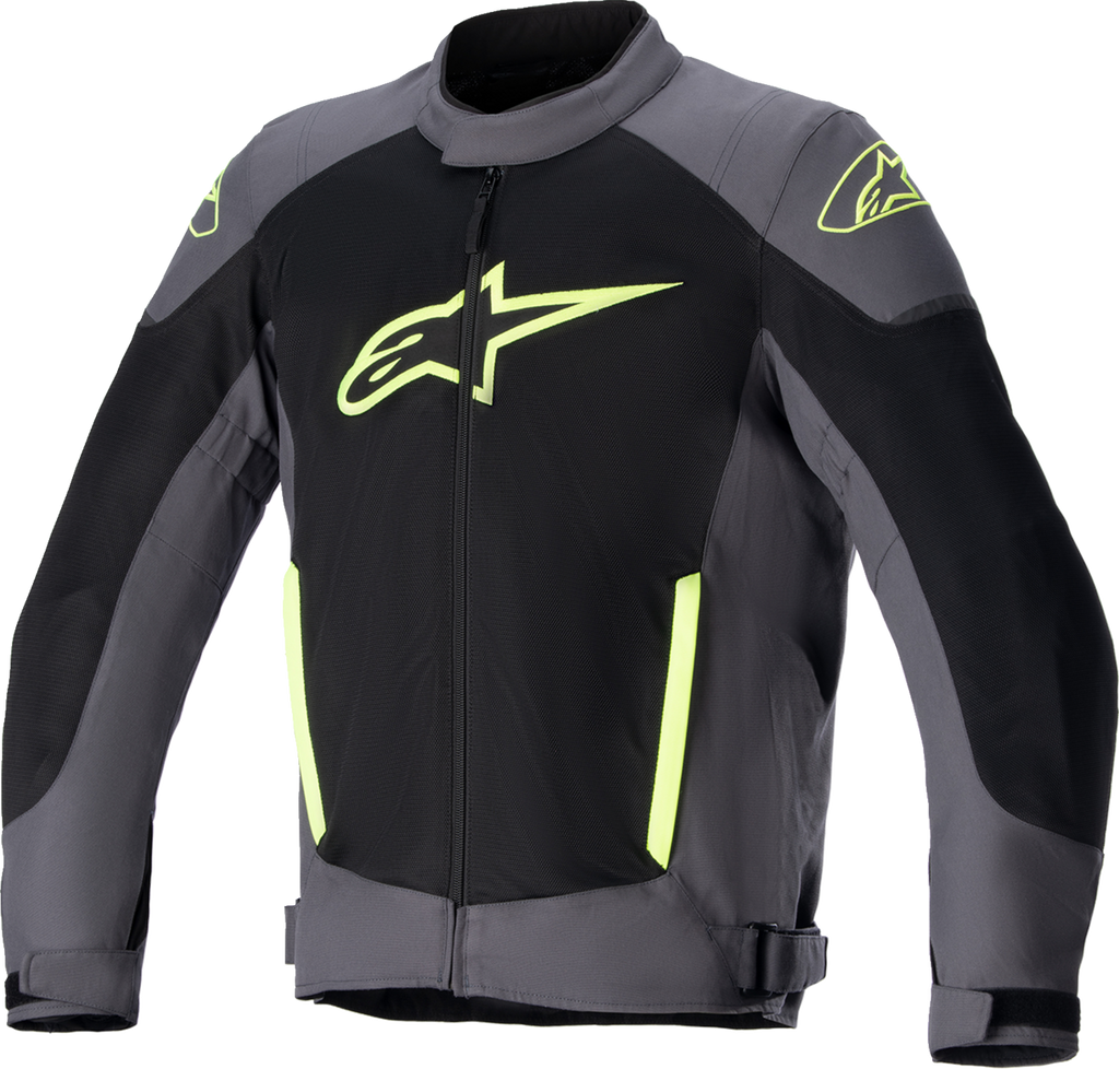 ALPINESTARS T SP X Superair Jacket - Tar Gray/Black/Yellow Fluo - Small