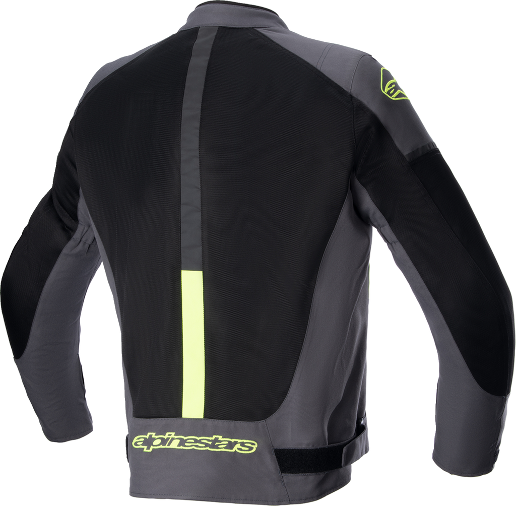 ALPINESTARS T SP X Superair Jacket - Tar Gray/Black/Yellow Fluo - Small