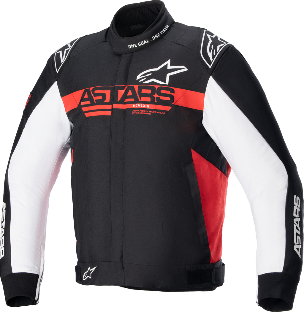 Alpinestars Monza Sport Jacket - Black/Bright Red/White